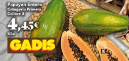 Gadis Papayón Entero oferta