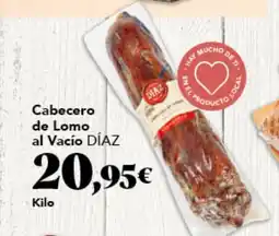 Gadis DÍAZ Cabecero de Lomo al Vacío oferta