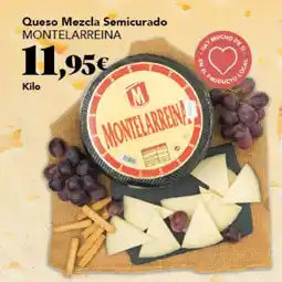 Gadis MONTELARREINA Queso Mezcla Semicurado oferta