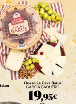 Gadis GARCÍA BAQUERO Queso La Cava Barus oferta
