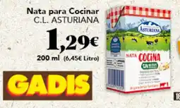 Gadis C.L. ASTURIANA Nata para Cocinar oferta