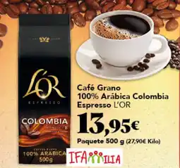 Gadis L'OR Café Grano 100% Arábica Colombia Espresso oferta