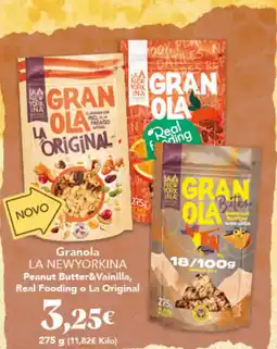 Gadis LA NEWYORKINA Granola Peanut Butter&Vainilla, Real Fooding o La Original oferta