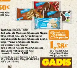 Gadis BICENTURY Tortitas oferta