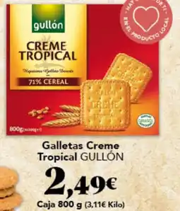 Gadis GULLÓN Galletas Creme Tropical oferta