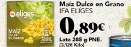 Gadis IFA ELIGES Maíz Dulce en Grano oferta