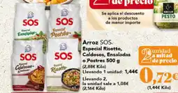 Gadis SOS Arroz Especial Risotto Caldosos, Ensaladas o Postres oferta