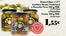 Gadis LUPY Encurtidos Aceituna Receta Tradicional o Revuelto Tarro o Pepinillos Frasco oferta