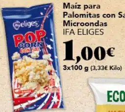 Gadis IFA ELIGES Palomitas con Sal Microondas oferta