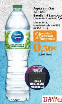 Gadis AQUAREL Agua sin Gas oferta