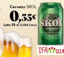 Gadis SKOL Cerveza oferta