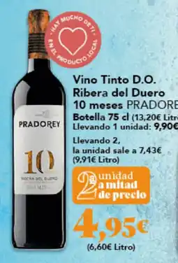 Gadis PRADOREY Ribera del Duero 10 meses oferta