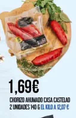 Claudio Chorizo ahumado casa castelao 2 unidades oferta