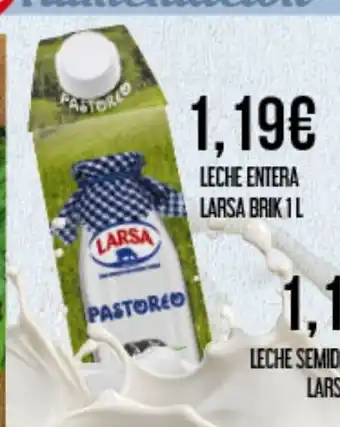 Claudio LARSA Leche entera oferta