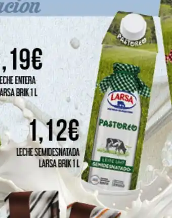 Claudio LARSA Leche semidesnatada oferta