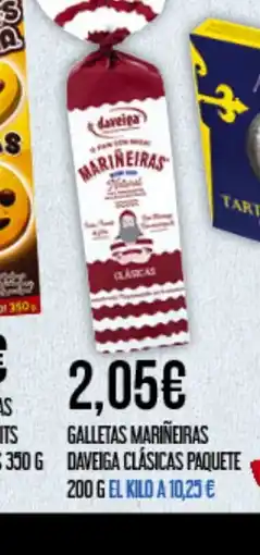 Claudio Galletas mariñeiras daveiga clásicas paquete oferta