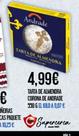 Claudio Tarta de almendra mariñeiras clásicas paquete oferta