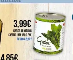 Claudio Grelos al natural castelo lata oferta