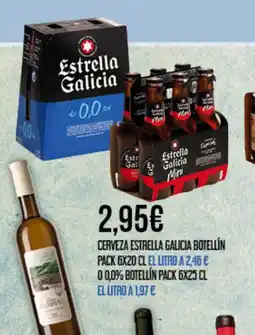 Claudio Cerveza estrella galicia botellín oferta