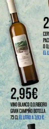 Claudio Vino blanco do ribeiro gran campiño botella oferta