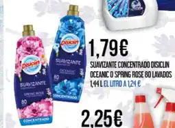 Claudio Suavizante suavizante concentrado disiclin oceanic o spring rose 80 lavados oferta