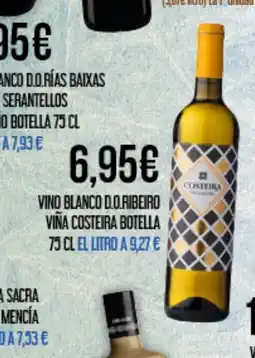 Claudio Vino blanco d.o.ribeiro viña costeira botella oferta