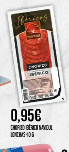 Claudio Chorizo ibérico navidul lonchas oferta