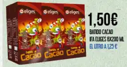 Claudio IFA ELIGES Batido cacao oferta