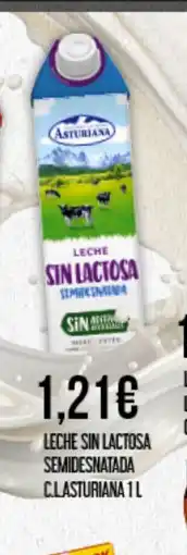 Claudio C.L.ASTURIANA Leche sin lactosa semidesnatada oferta