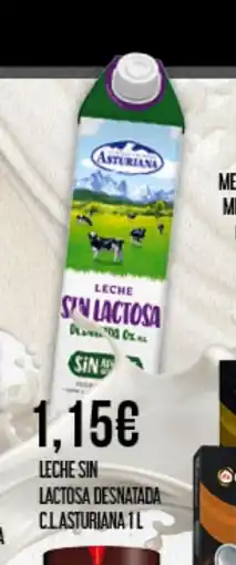 Claudio C.L.ASTURIANA Leche sin lactosa desnatada oferta
