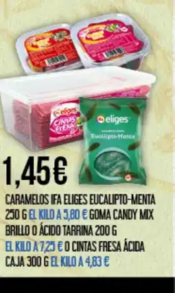 Claudio IFA ELIGES Caramelos eucalipto-menta oferta