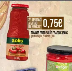 Claudio SOLÍS Tomate frito frasco oferta
