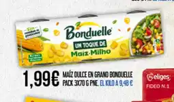 Claudio BONDUELLE Maíz dulce en grano oferta