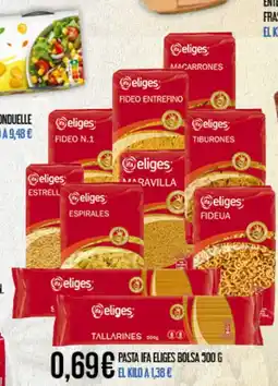 Claudio IFA ELIGES Pasta bolsa oferta