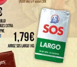 Claudio SOS Arroz largo oferta