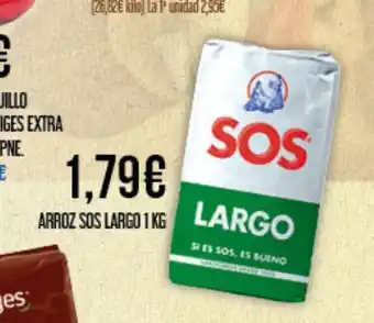 Claudio SOS Arroz largo oferta