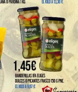 Claudio IFA ELIGES Banderillas dulces o picantes frasco oferta