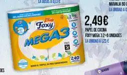 Claudio FOXY MEGA Papel de cocina oferta