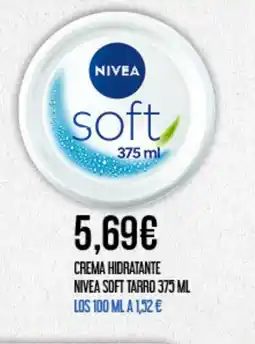 Claudio NIVEA Crema hidratante soft tarro oferta