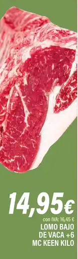 Cash Ifa Lomo bajo de vaca oferta