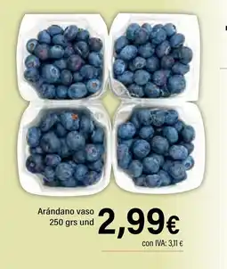 Cash Ifa Arándano vaso oferta