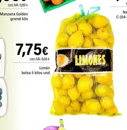 Cash Ifa Limón bolsa oferta