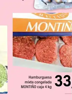 Cash Ifa MONTIÑO Hamburguesa mixta congelada oferta