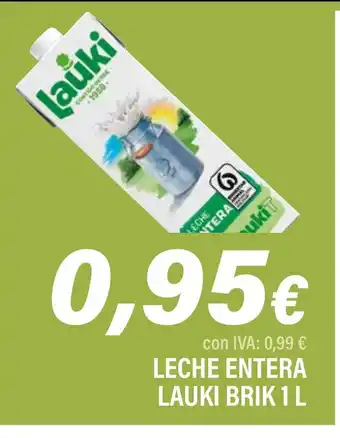 Cash Ifa LAUKI Leche entera oferta