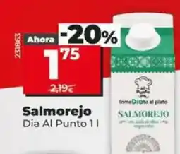 Dia Dia al punto - salmorejo oferta