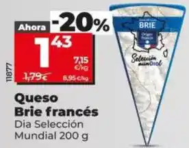 Dia Dia seleccion mundial - queso brie frances oferta