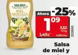 Dia Dia salseo - salsa de miel y mostaza oferta