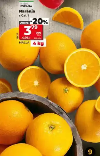 Dia Naranja oferta