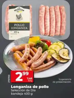 Dia Seleccion de dia - longaniza de pollo oferta