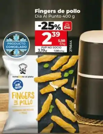 Dia Dia al punto - fingers de pollo oferta